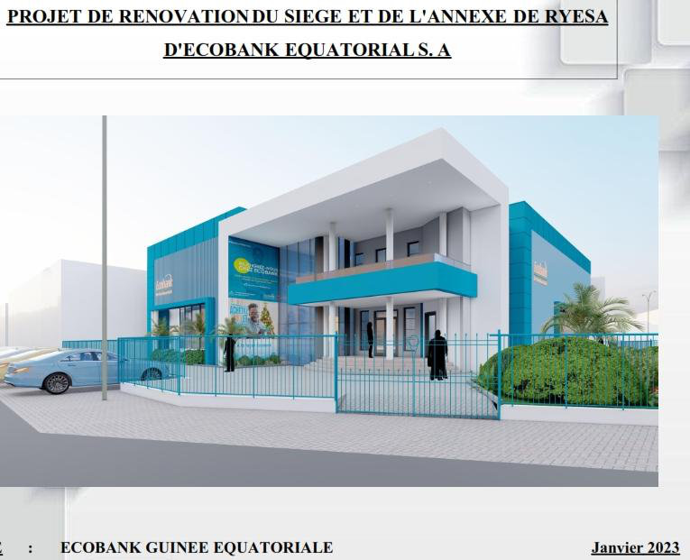 Siège et annexe d'ECOBANK Guinée Équatoriale
