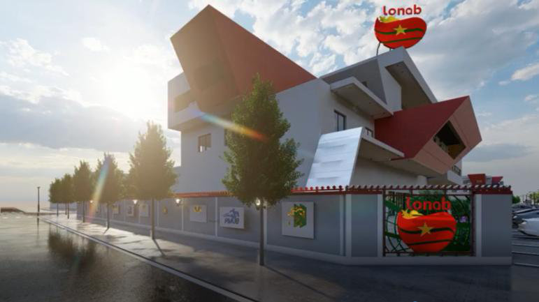 Bâtiment administratif R+2 de la LONAB